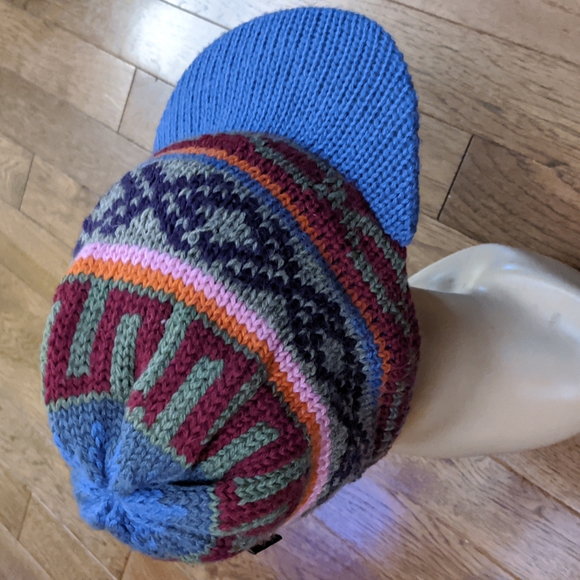 Peruvian trading merino wool multicolored hat main image 8